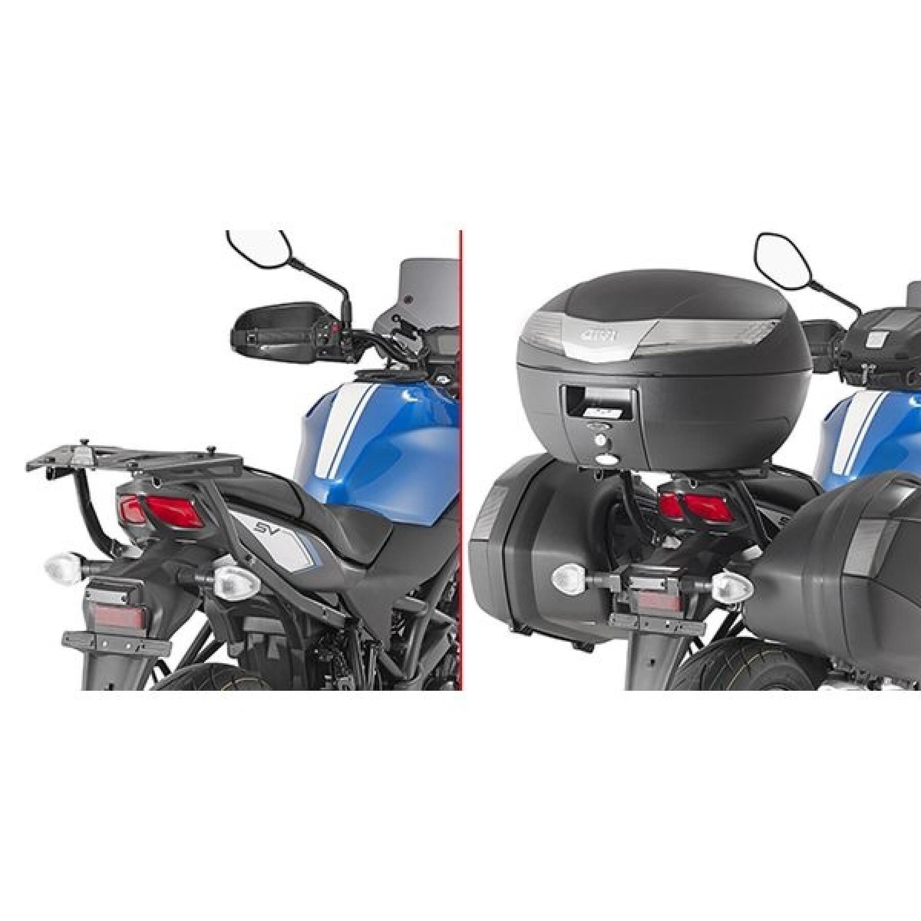 Stöd för motorcykelns bästa fall Givi Monokey ou Monolock Suzuki SV 650 (16 à 20)