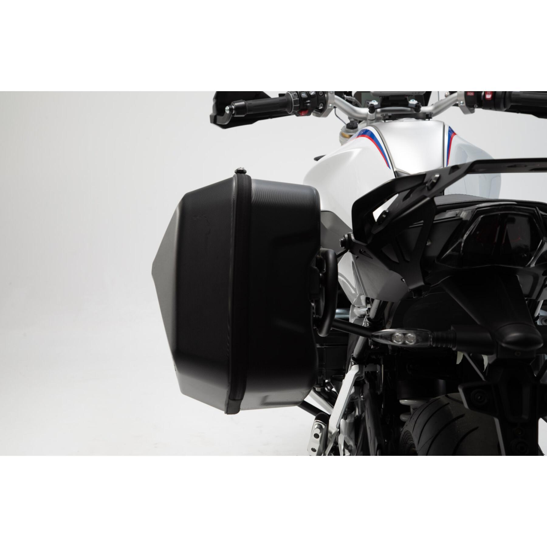 Sidoskyddssats för motorcykel SW-Motech URBAN ABS 2x 16,5 l.Bmw R 1200 R (15-18),R 1250 R/RS (18-).